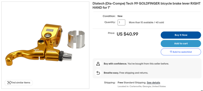 Dia Compe Gold Finger